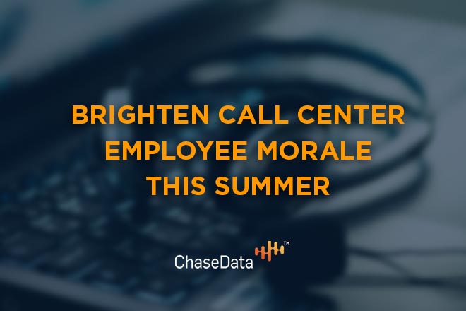 call center employee morale 