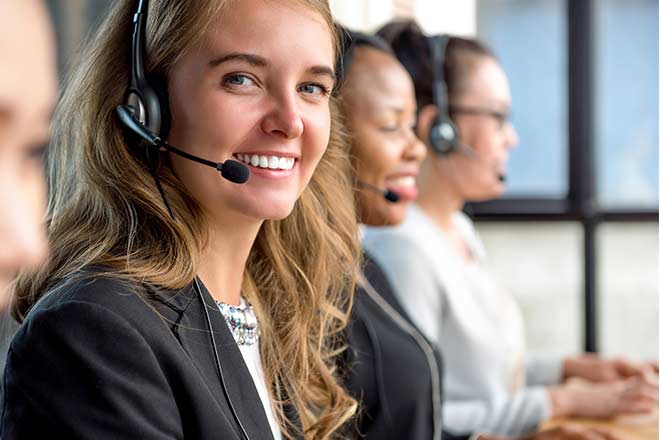 happy call center