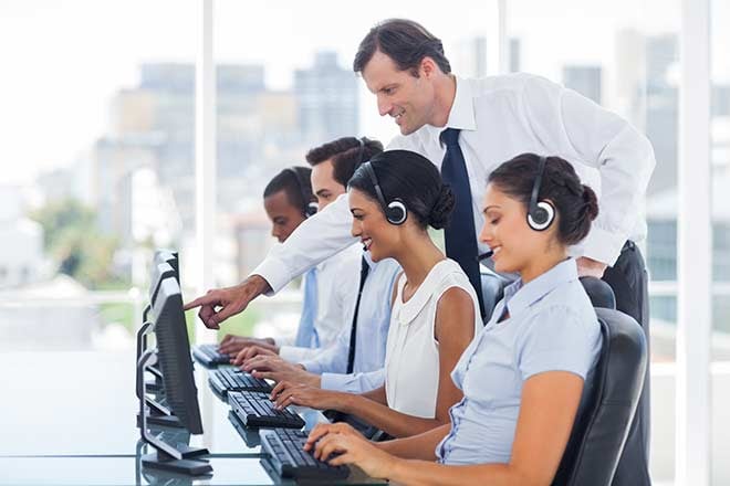 training call center agents