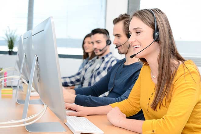 What is an inbound call center